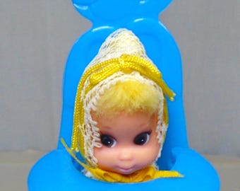 1960s, Liddle Kiddles, Lola, Mini Doll, Lucky Locket, Mattel