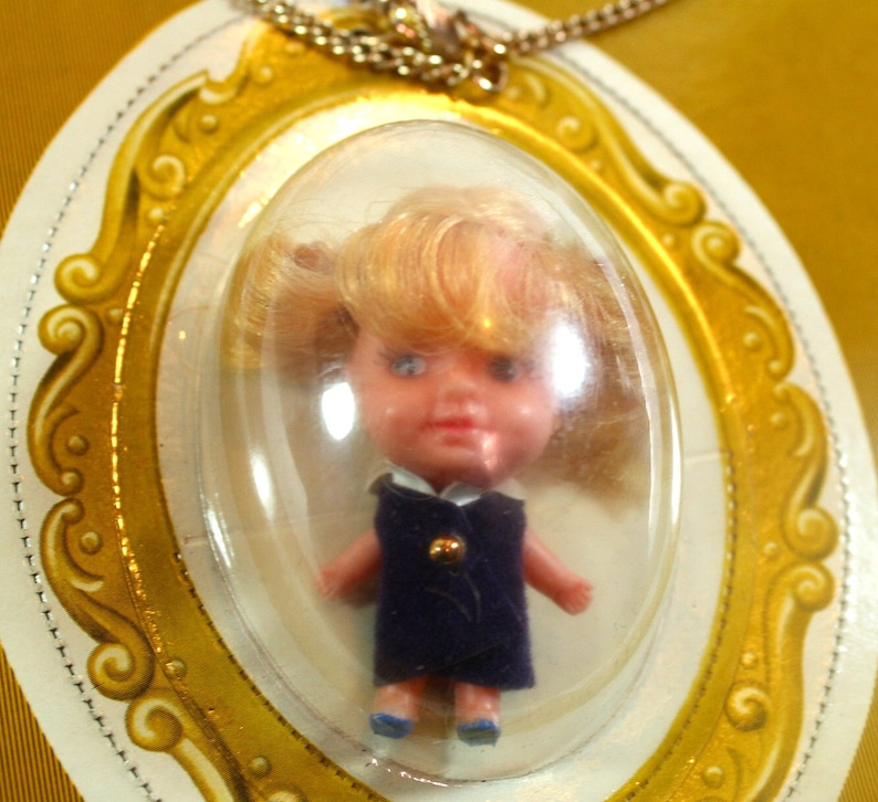 Vintage cutie Pie Locket Doll Moc....liddle Kiddle Etsy