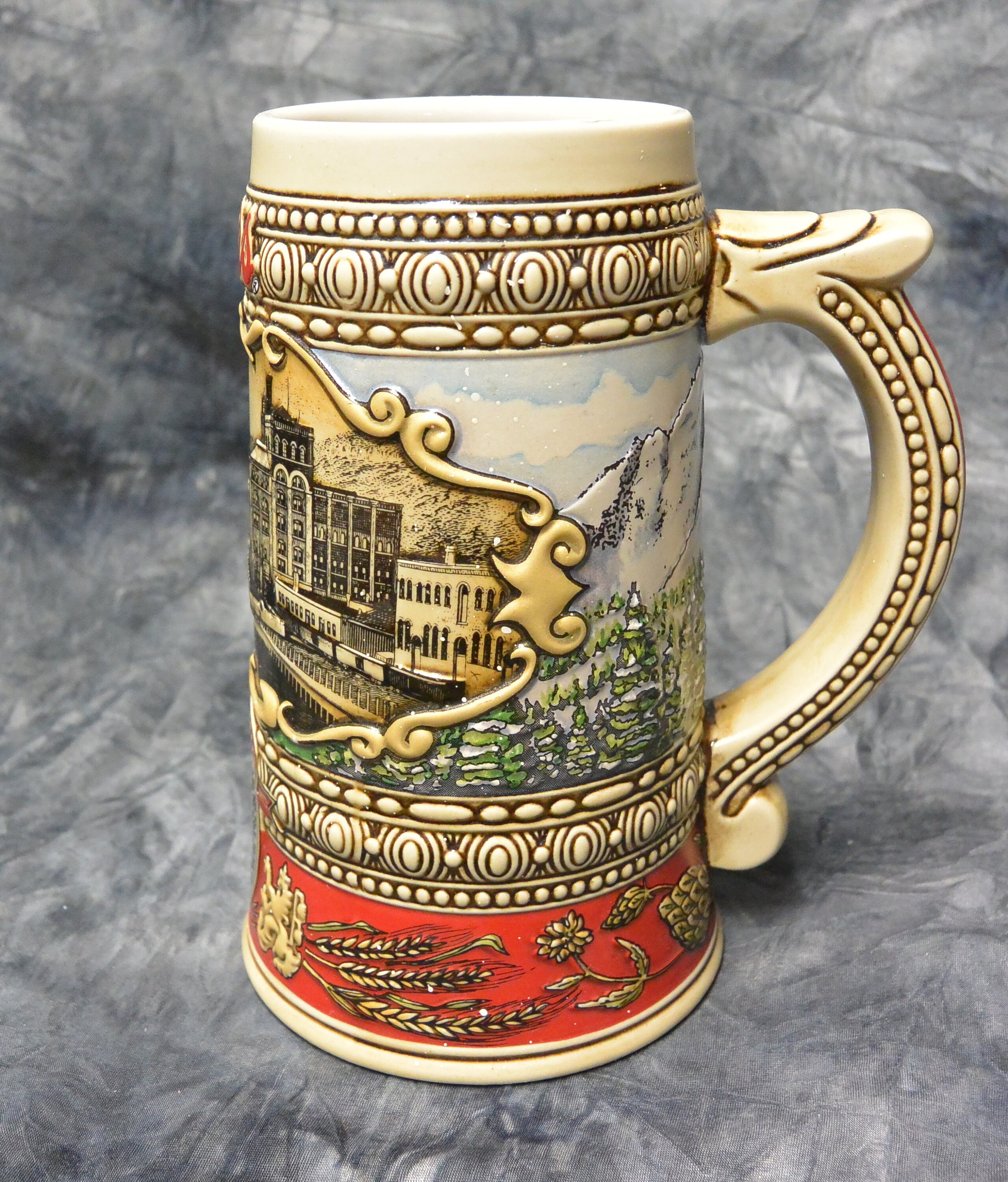 Vintage Coors Beer Stein 1873 Brewery Site 1988 Etsy