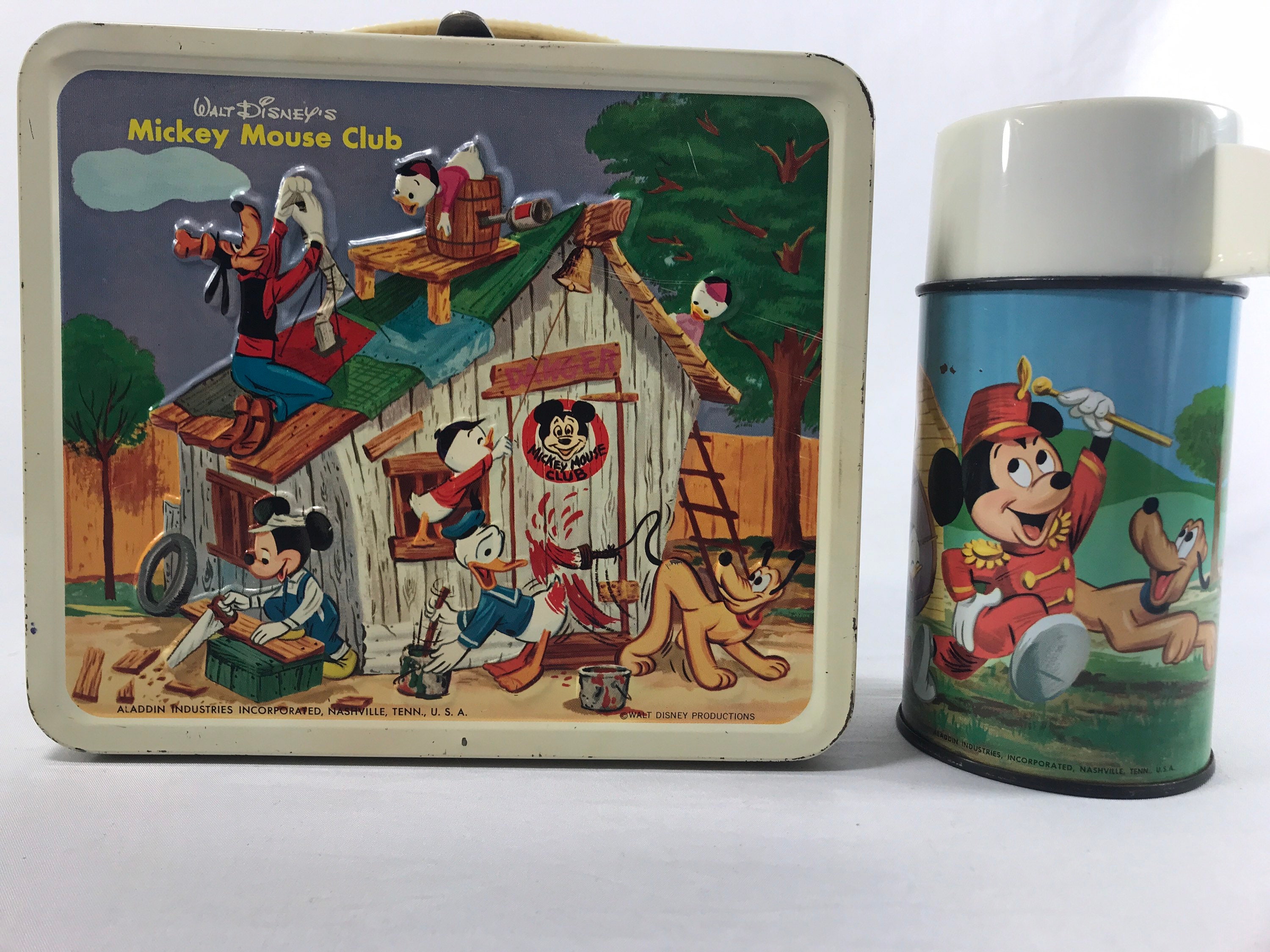 vintage mickey mouse club lunch box