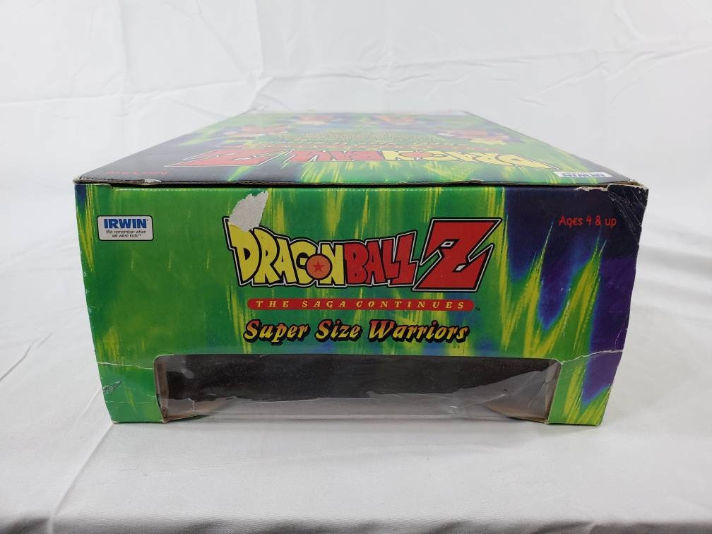 DRAGON BALL Z VTG. GOKU Super Warriors The Saga Continues 1998 Irwin NIP