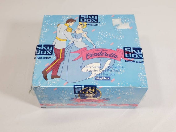 Lots Available Fresh from box WALT DISNEY 1X 1995 Skybox CINDERELLA PACK 