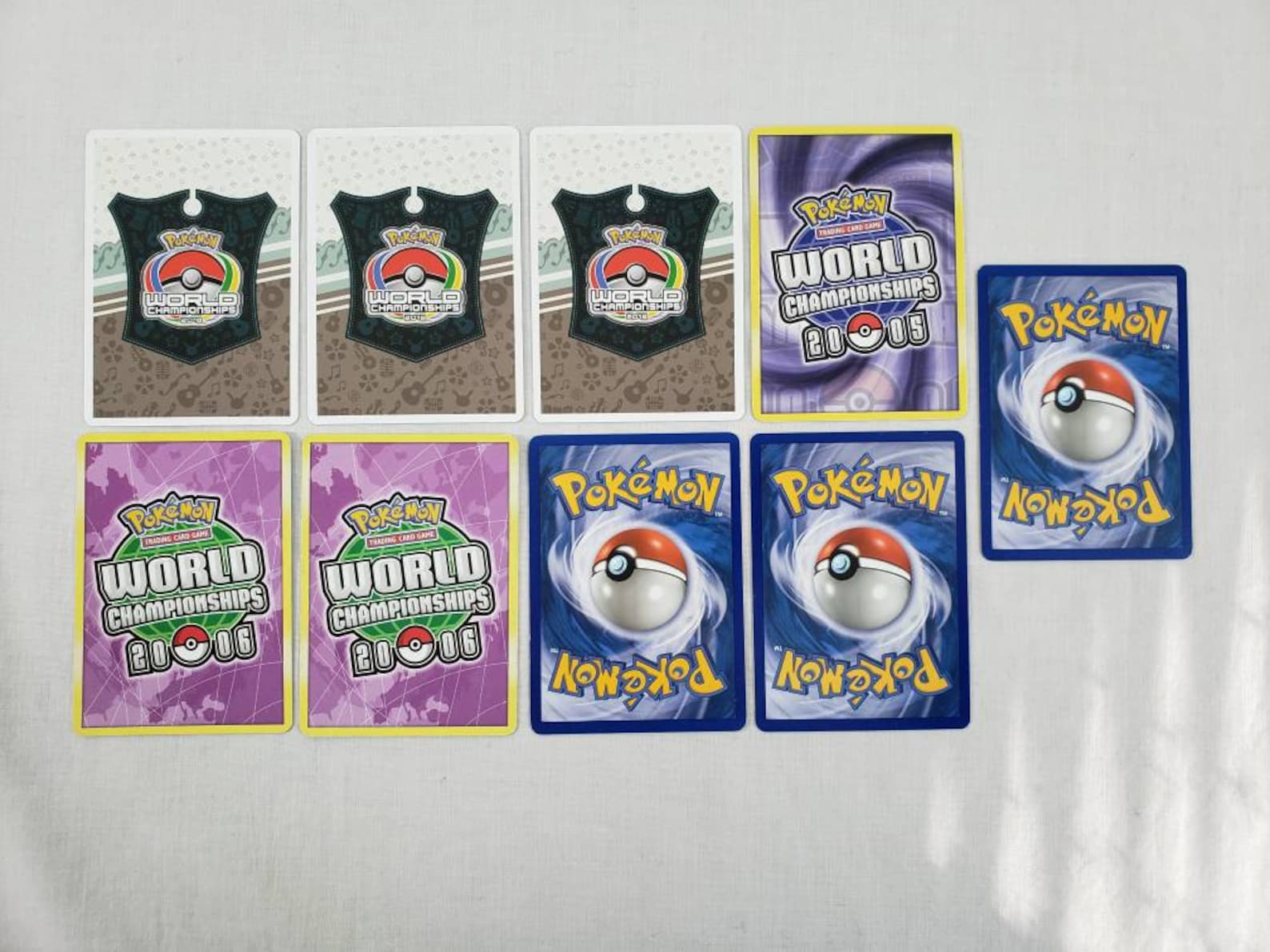 Pokemon World Championship Card Lot x9 Psychic Type & Rare Etsy