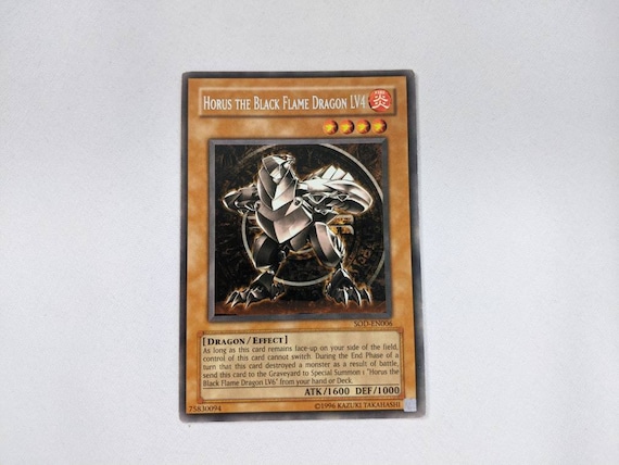 Buy Yu-Gi-Oh KONAMI Horus Black Flame Dragon LV.8 Trading Card from Japan -  Buy authentic Plus exclusive items from Japan