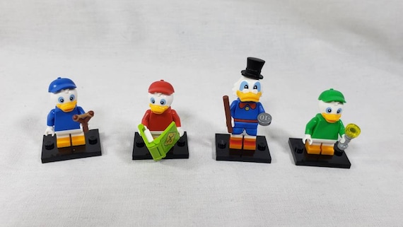 huey lego minifigure