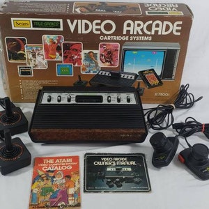 Sears Telegames atari 2600 Console COMPLETE in Box - Etsy Canada