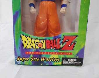 Dragon Ball Z The Saga Continues Super Size Warrior Goku Figure Irwin Toy 1999 NIB