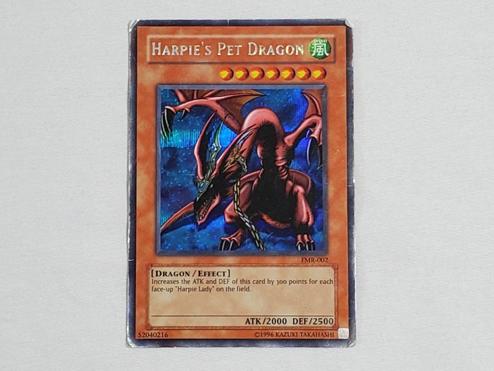 Yu-Gi-Oh PROMO Card Lot - Harpie's Pet Dragon (FMR-002 Yu-Gi-Oh PROMO Card Lot - Harpie's Pet Dragon (FMR-002
