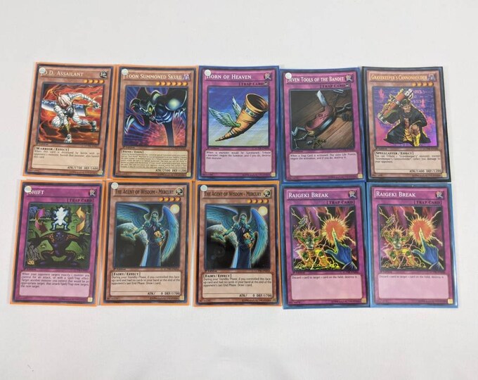 Yugioh yugioh Card Lot x10 Legendary Collection 3 Yugi's World LCYW