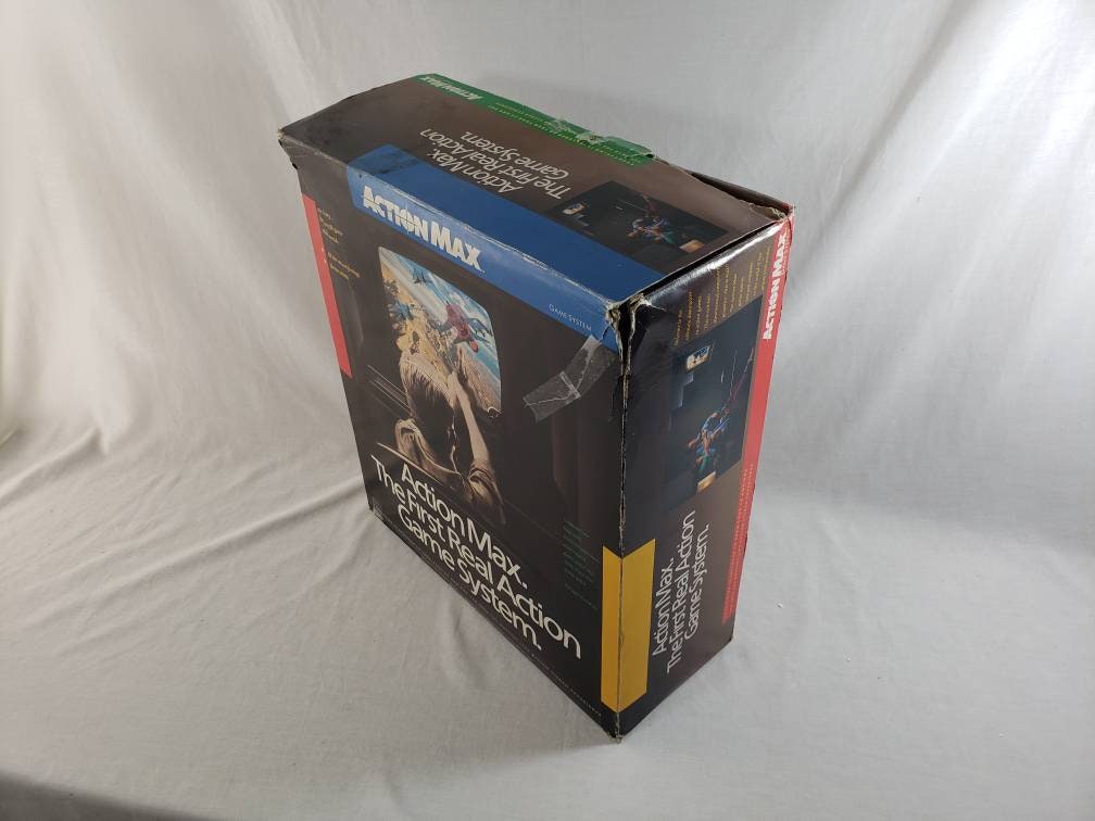 Action Max VHS Video Game Kit Console Bundle Complete In Original Box