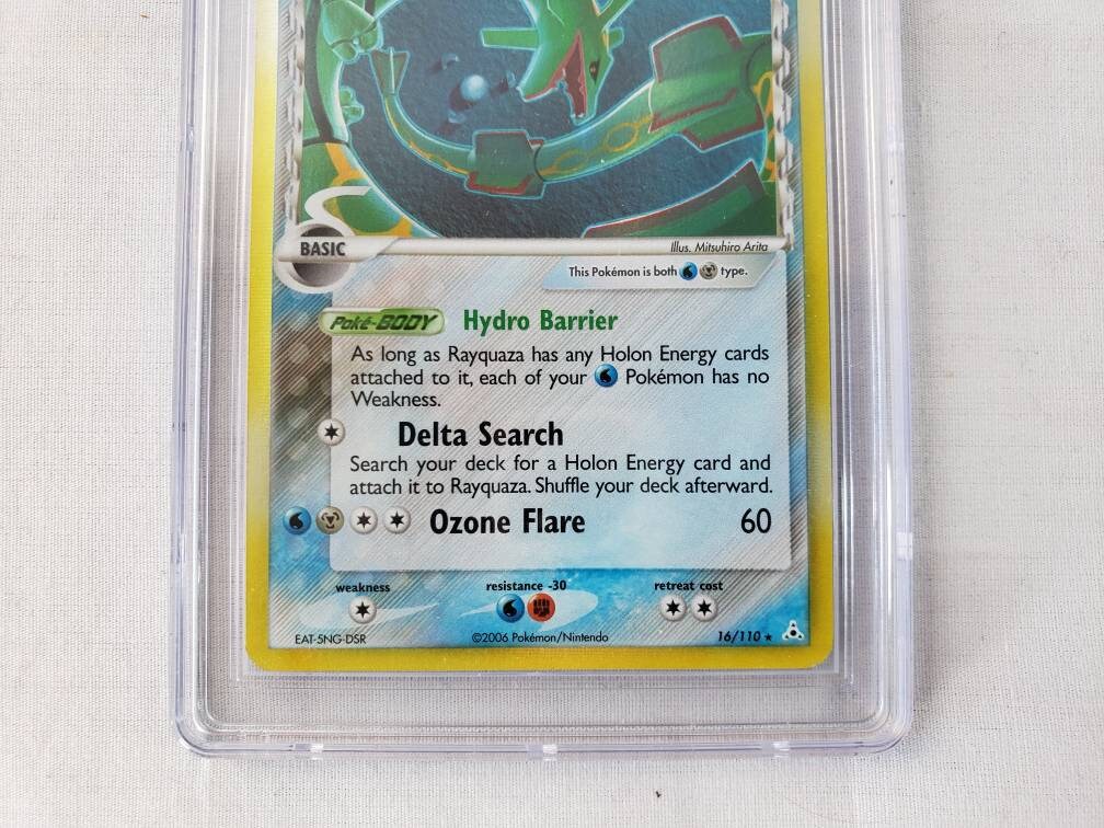 Pokemon Ex Holon Phantoms - 16/110 with Sub-Grades Pokemon Ex Holon Phantoms - 16/110 with Sub-Grades