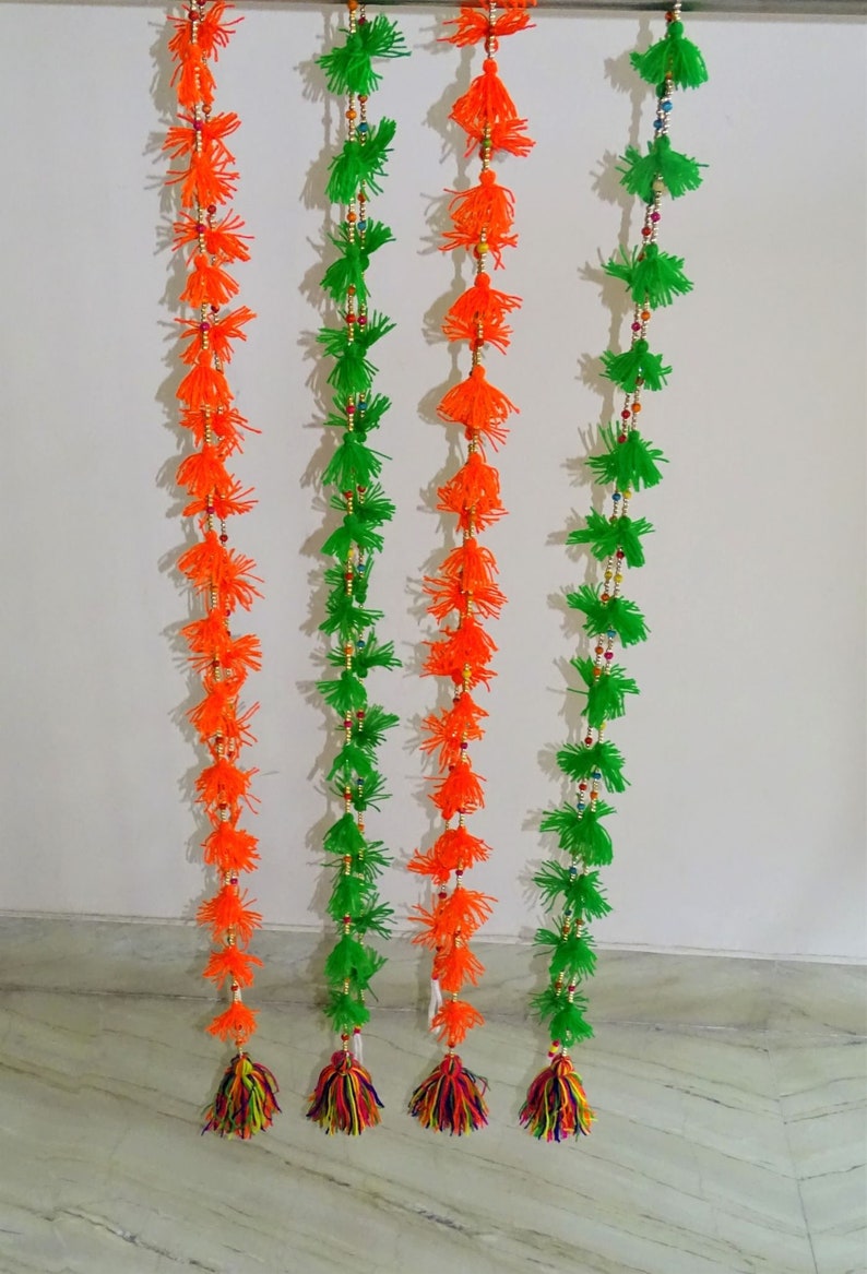 Tassels and Beads Curtain Multi Tassel Drapes Decorative Etsy