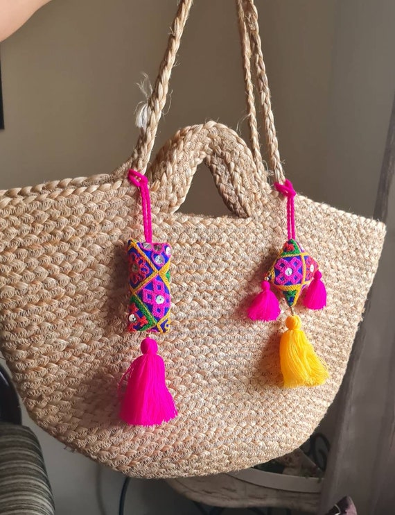 handbag charms and tassels