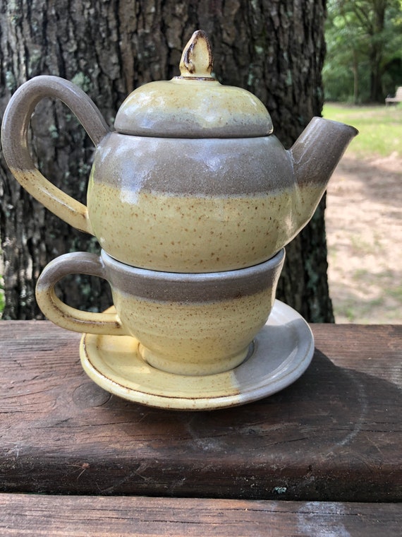 Stackable Personal +1 Tea Set