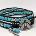 Kodiak Leather Thunderbird Bracelet
