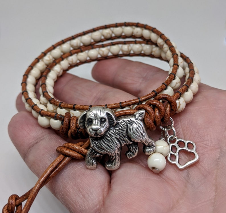 Puppy Bracelet Dog Lover Jewelry Dog Bracelet Pet Lover Etsy