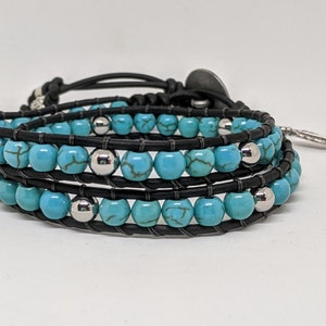 Thunderbird Bracelet, Native American Style Turquoise Bracelet ...