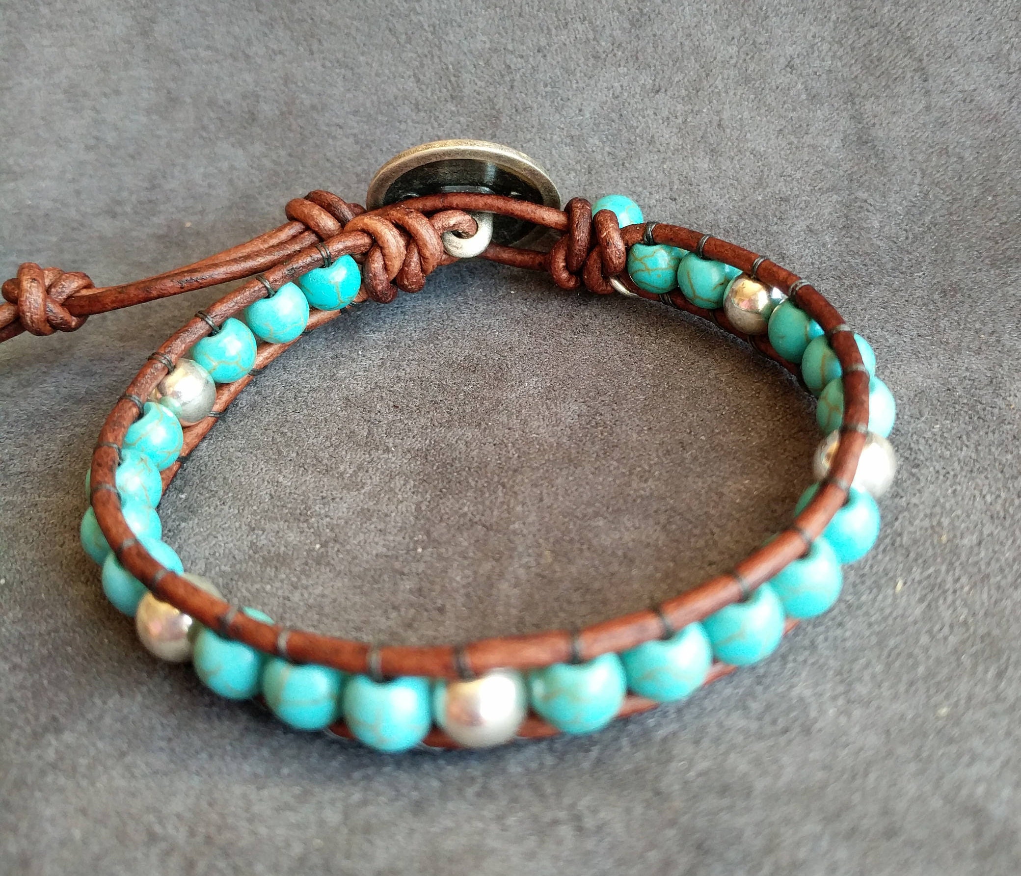 Southwestern Bracelet Turquoise Bracelet Beaded Native | Etsy