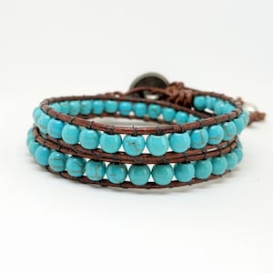 Native American Style Bracelet, Western Jewelry, Men's Turquoise ...