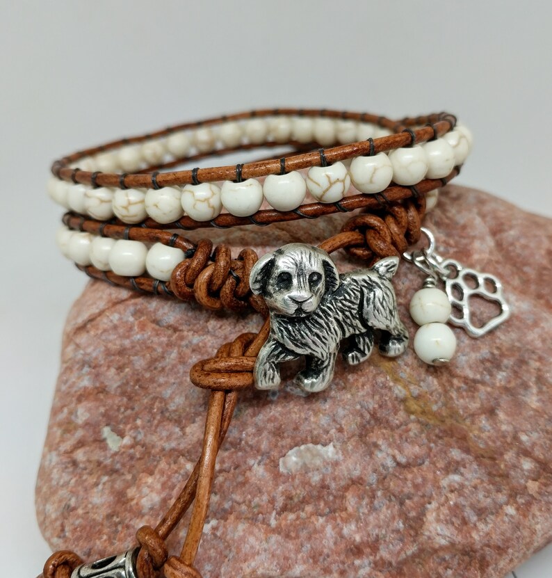 Puppy Bracelet Dog Lover Jewelry Dog Bracelet Pet Lover Etsy