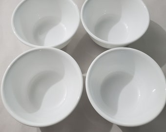 Corelle by Corning Rice Bowls Set of 4 WHITE 12 ounce  *Free Shipping
