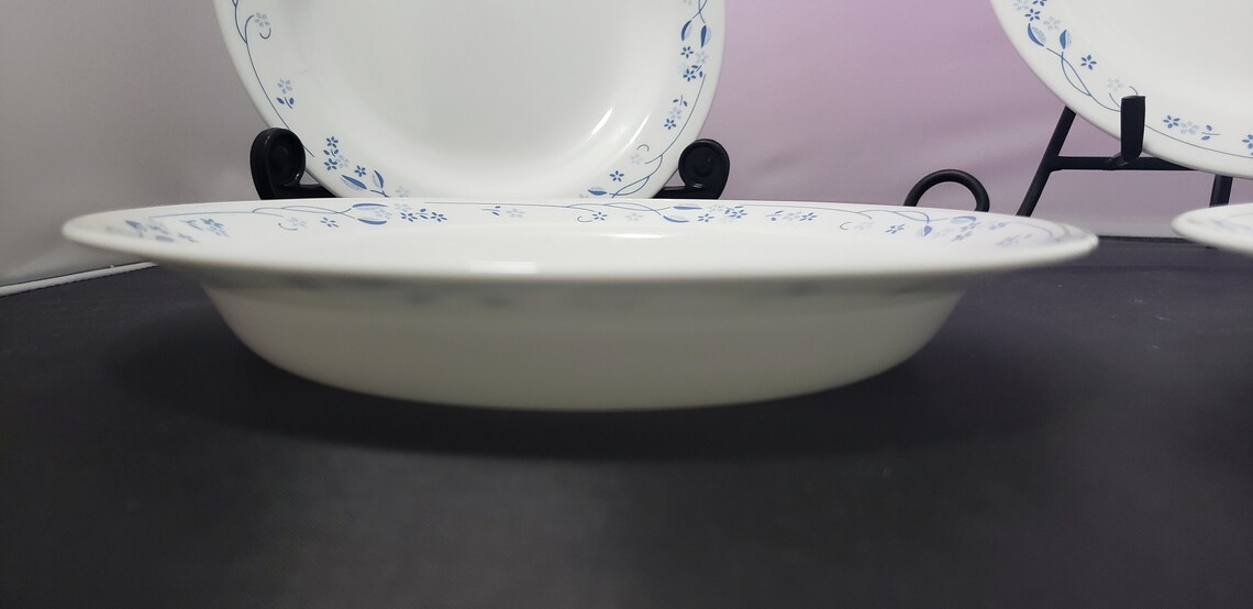 Provincial Blue 15 oz wide rimmed pasta or soup bowl set of 4 Etsy