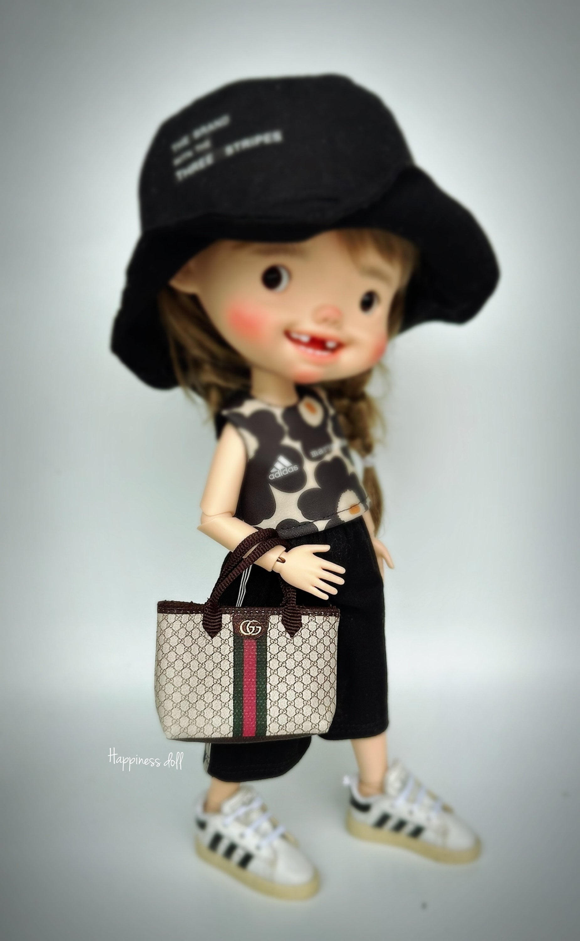 1:6 LV Doll Square Handbag/ Doll Purse Miniature luxury Bag MJC78