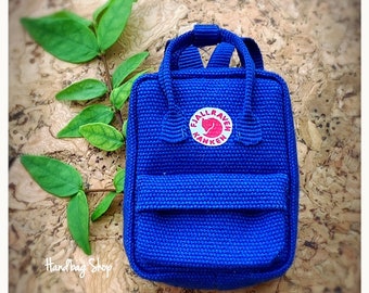 backpack dark blue   for doll /Pullip/Blythe dolls bag /lati doll