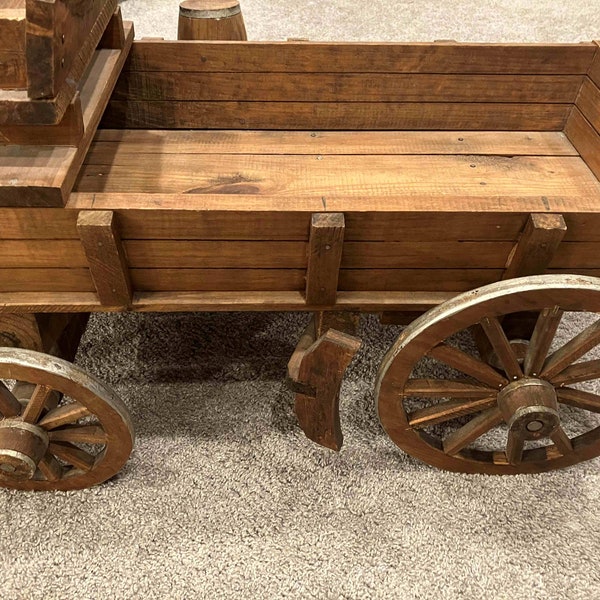 Replica Chuck Wagon, Moving Parts (Wheels, Brakes, Yokes, Hitch, Steering)