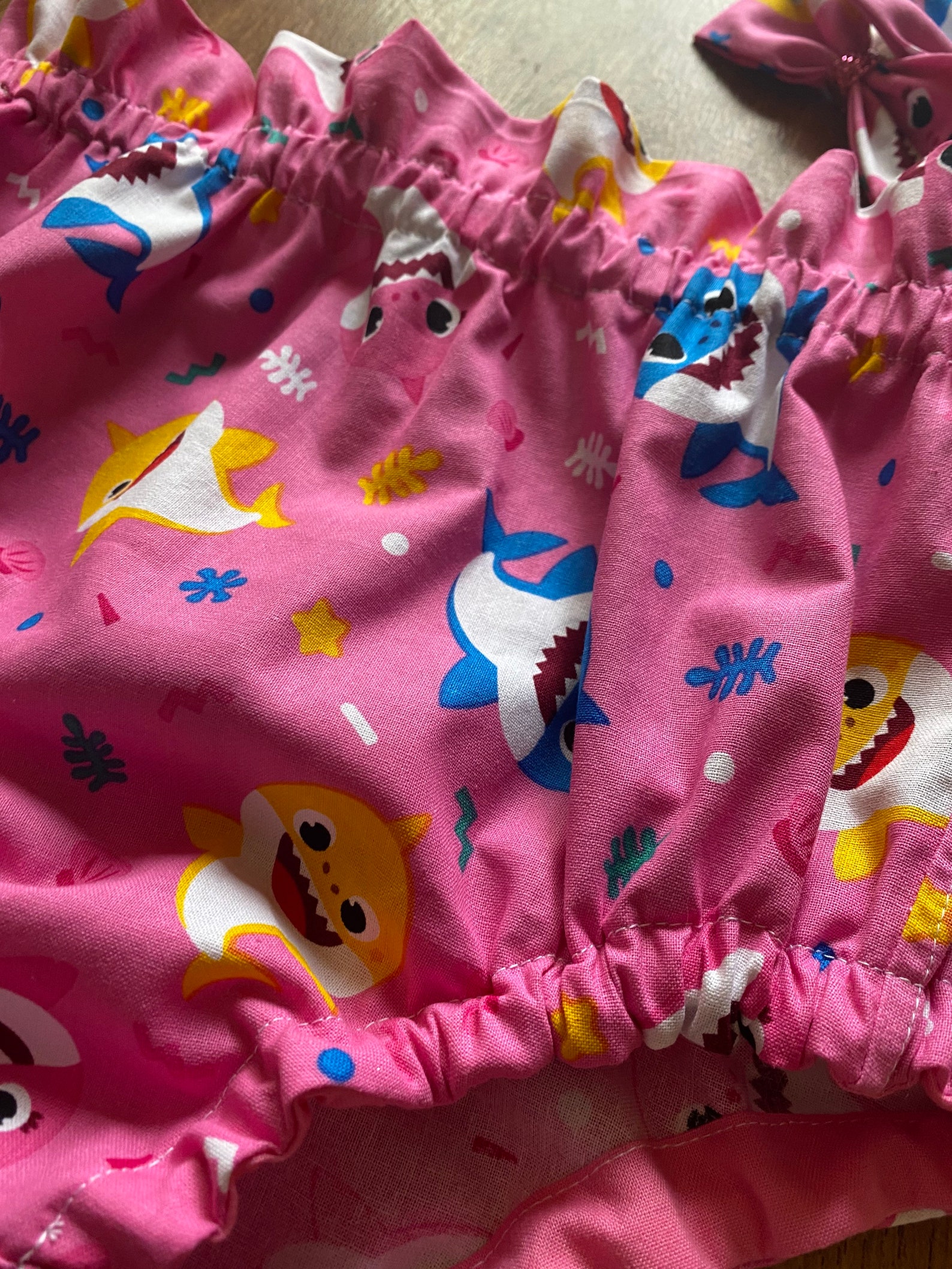 Girl Baby Shark Toddler Bloomer Diaper Cover Baby Shark | Etsy