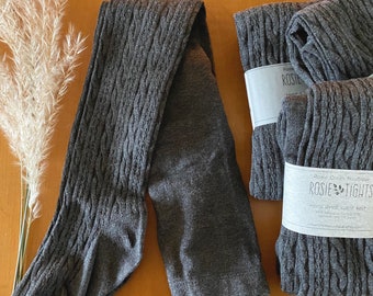 Gray sweater tights shop