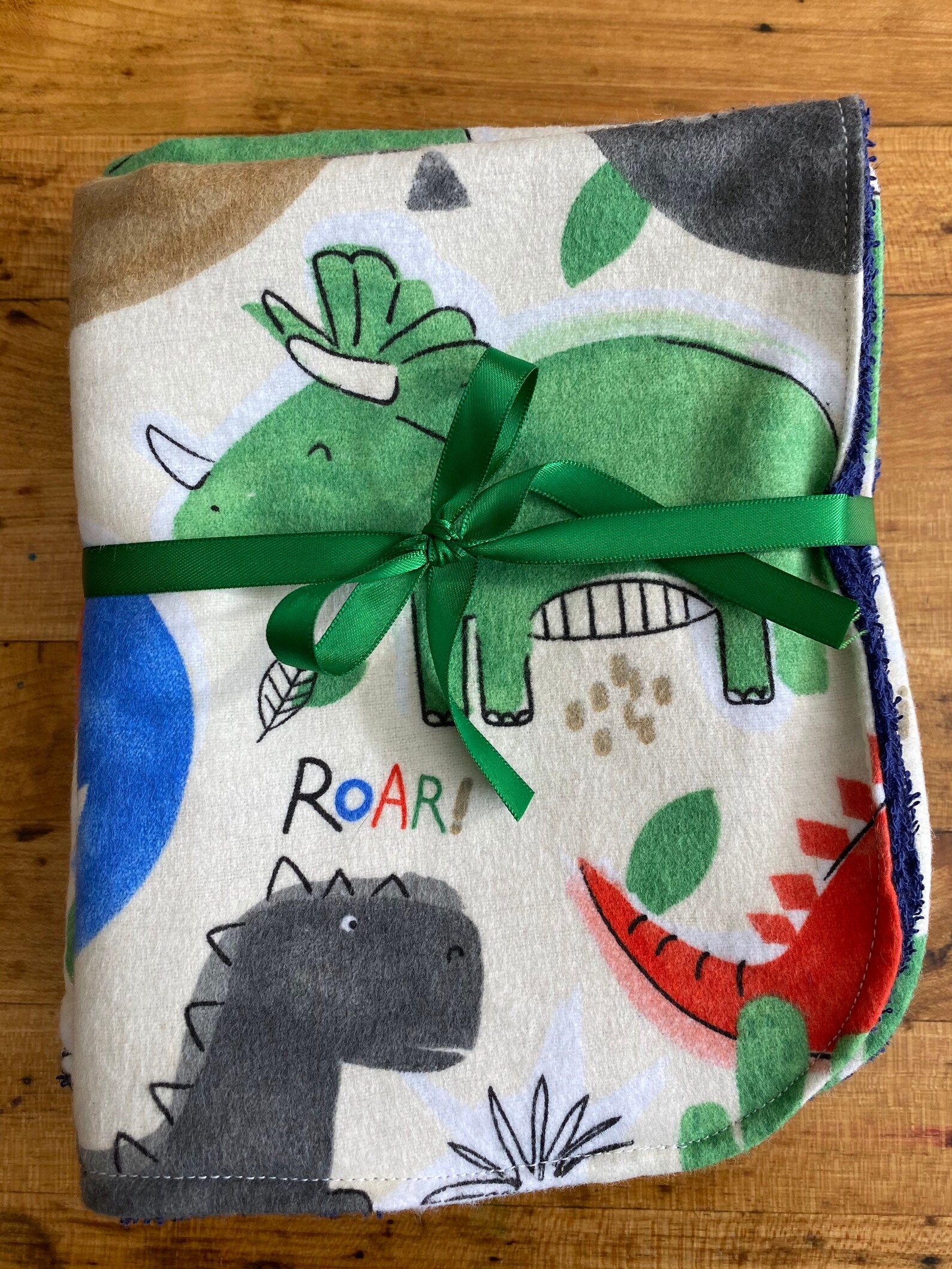 Dinosaur Burp Cloths Absorbent Flannel Burp Cloth dino Set Etsy