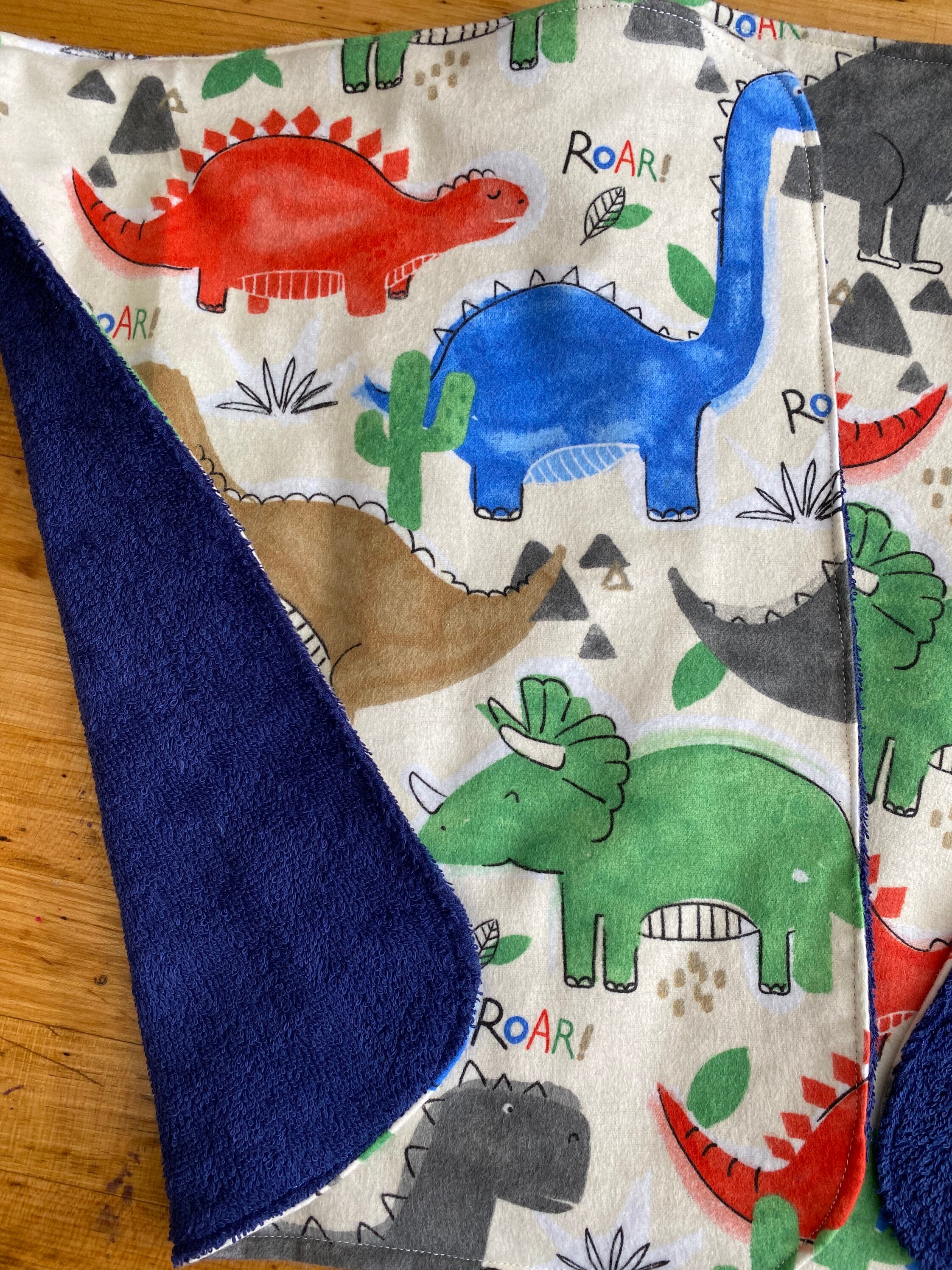 Dinosaur Burp Cloths Absorbent Flannel Burp Cloth dino Set Etsy