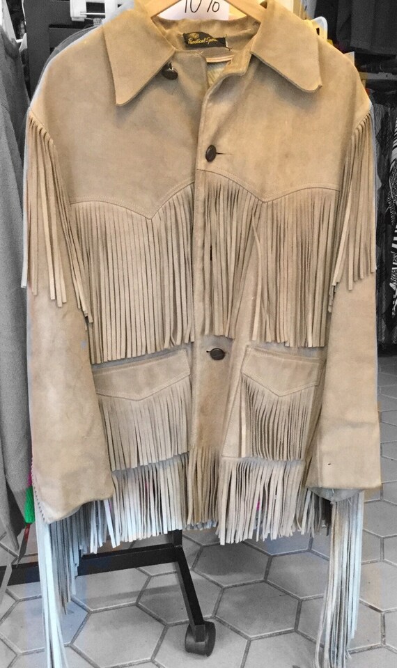 Original 1970's Suede Fringe Jacket