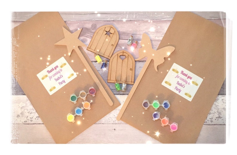 Luxury Fairy Princess Personalised Pre Filled Kids Party Bags Etsy