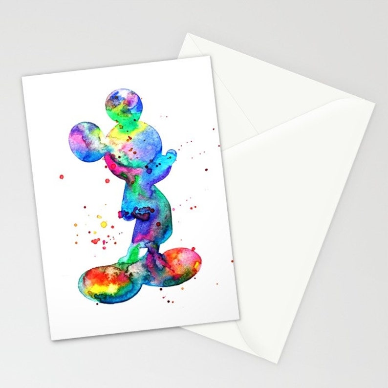 Carte Joyeux Anniversaire Carte De Vœux Mickey Mouse Carte Etsy Carte Joyeux Anniversaire Carte De Vœux Mickey Mouse Carte Etsy