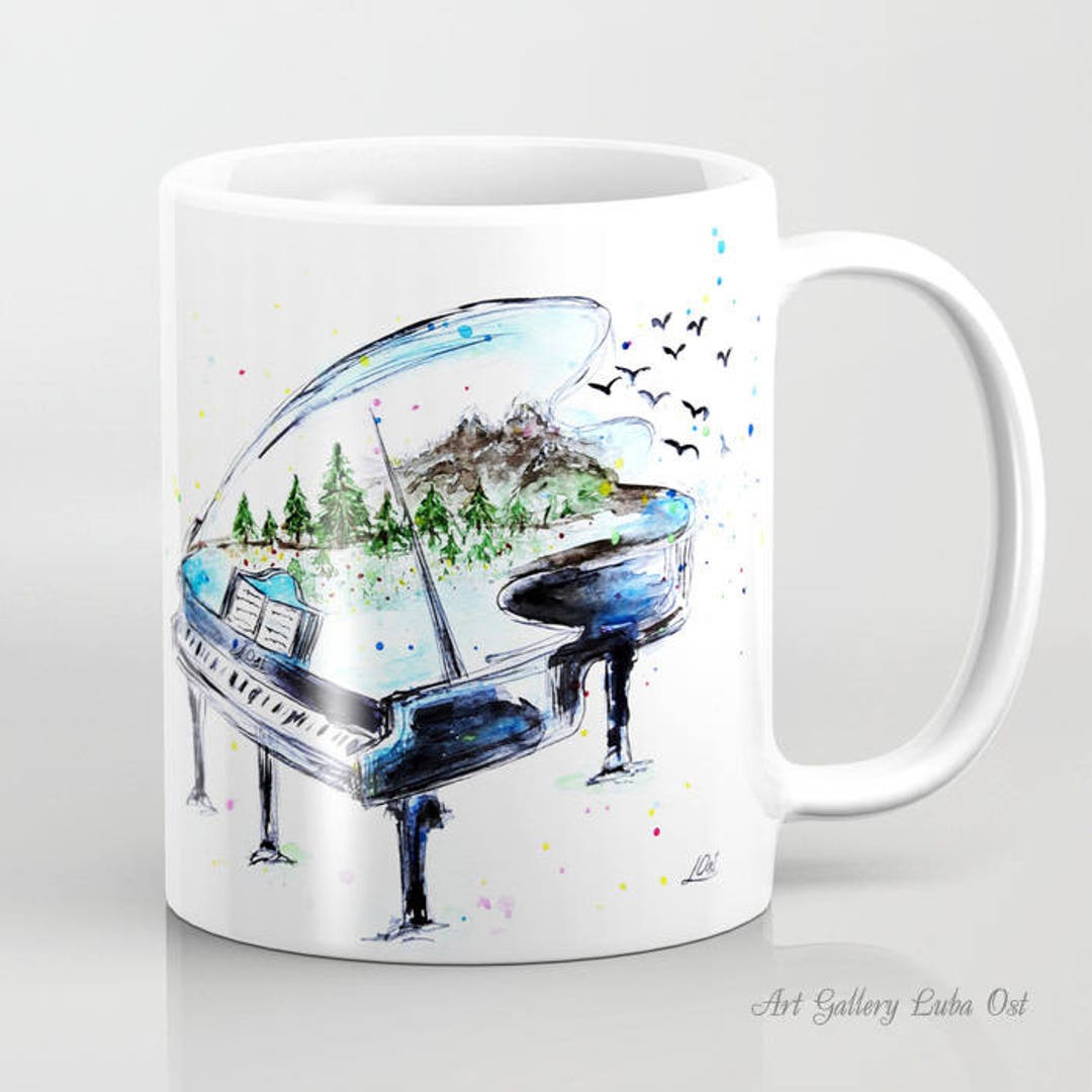 Klavier mit Natur Tasse Aquarell Teetasse Klavier Kunstdruck Schönes  Geschenk Kaffeebecher Tassenkunst MusikBecher Kunst Bedruckte Tasse  KeramikBecher - Etsy Schweiz