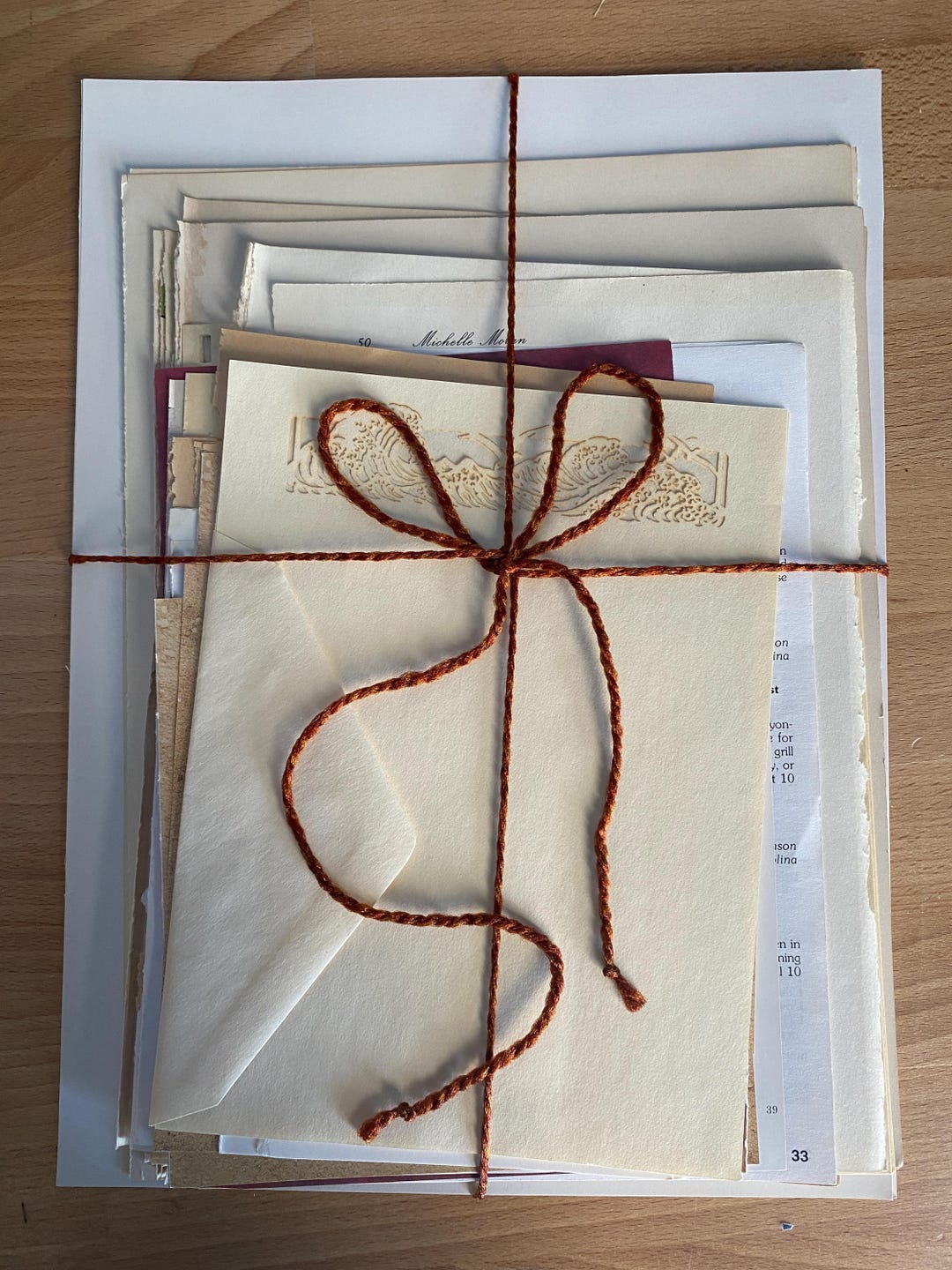 Vintage Paper Ephemera Pack: Aged Book Pages for Junk Journals - Etsy