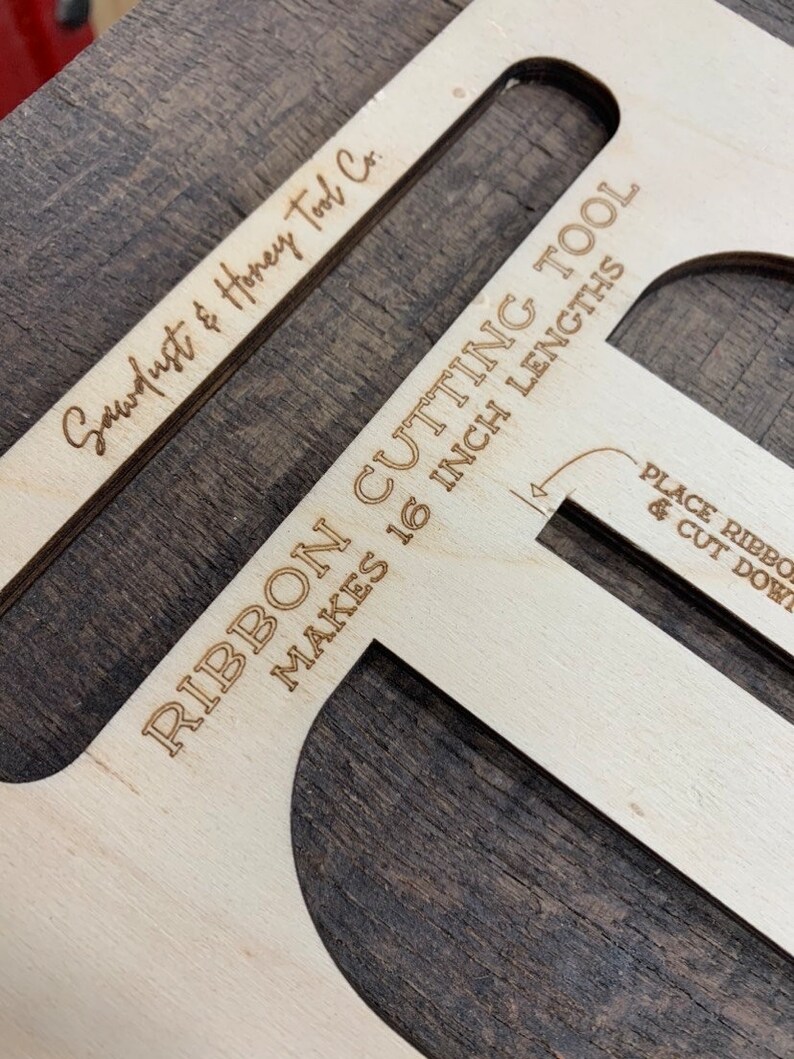 Ribbon Ruler Cutting Tool Jig for Bow Making Makes 16 Lengths Etsy