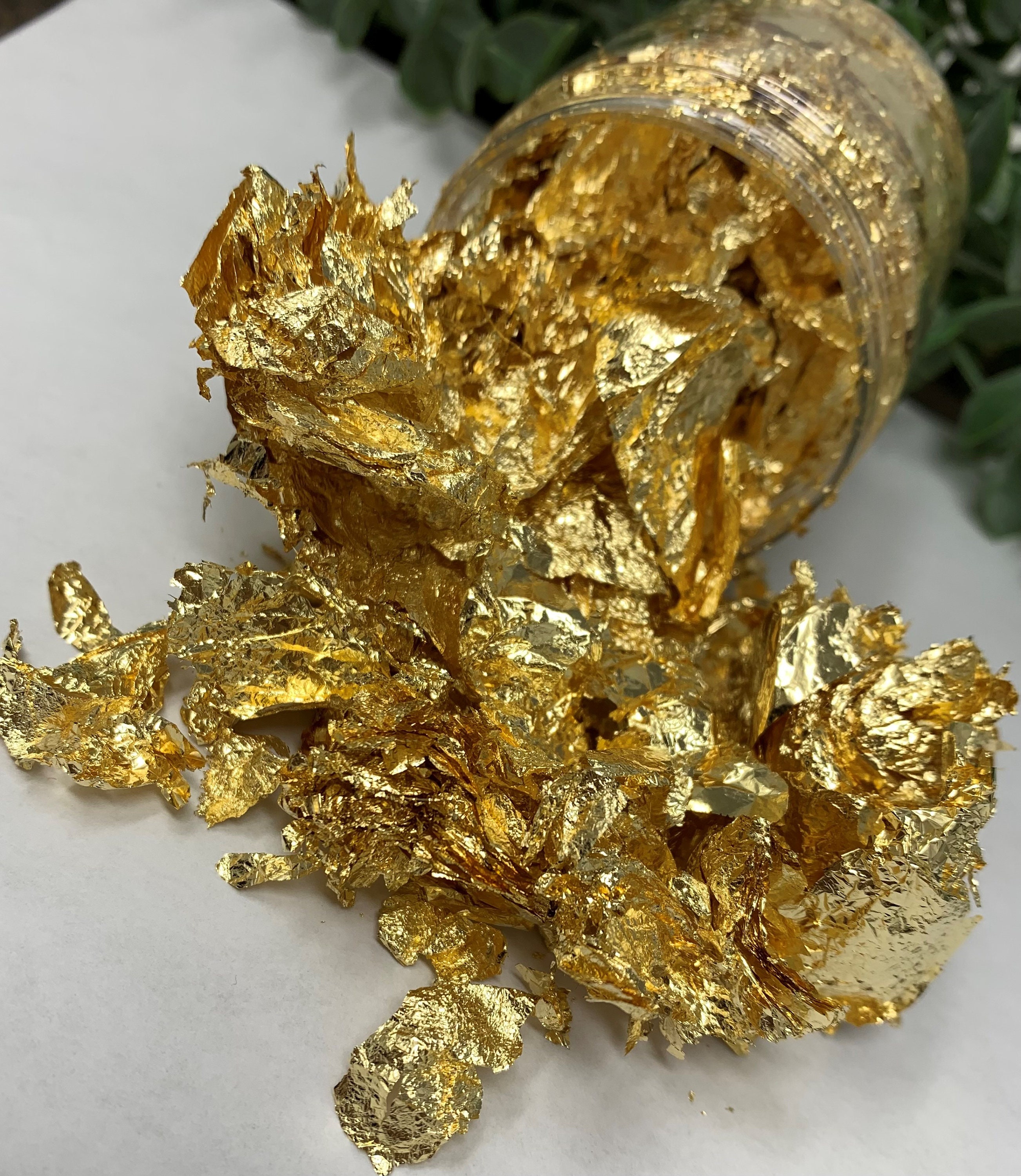 Foil Flakes Gold Foil Flakes Silver Foil Flakes Copper Foil Flakes