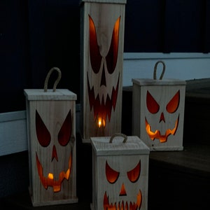 Halloween Lantern Jack-o-lantern Luminaries Lanterns Light up Pumpkin ...