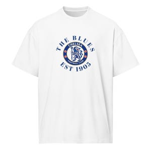 Chelsea FC Vintage Shirt | Retro Soccer Graphic Tee | Unisex Football Fan T Shirt image 1