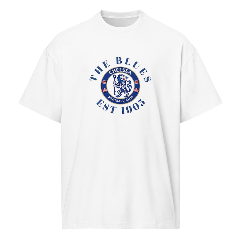 Chelsea FC Vintage Shirt | Retro Soccer Graphic Tee | Unisex Football Fan T Shirt image 1