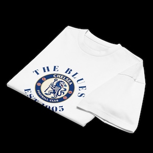 Chelsea FC Vintage Shirt | Retro Soccer Graphic Tee | Unisex Football Fan T Shirt image 6