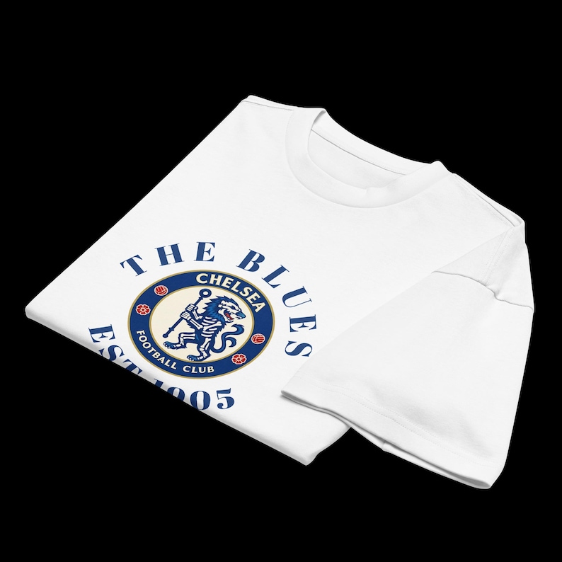 Chelsea FC Vintage Shirt | Retro Soccer Graphic Tee | Unisex Football Fan T Shirt image 6