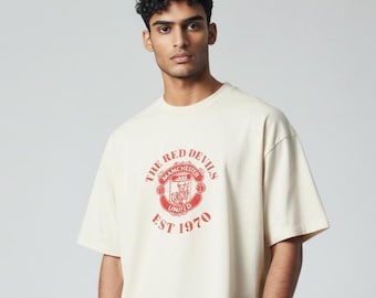 Manchester United FC Vintage Soccer T-Shirt | Retro Red Devils Tee