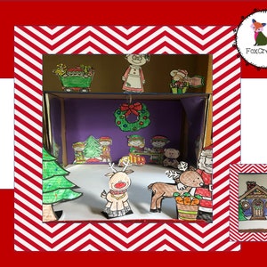 Life On A Farm Diorama Craft Shoe Box Craft Life On The Farm Etsy Life On A Farm Diorama Craft Shoe Box Craft Life On The Farm Etsy