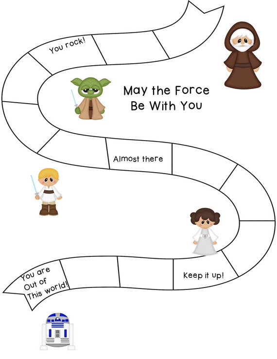 Star Wars Potty Training Chart