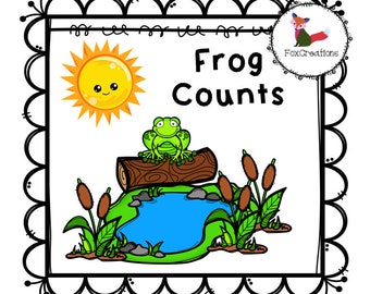 Counting Interactive Book, Preschool busy Book, Toddler book, Early Math Activities, Fine Motor