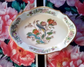Wedgwood "Kutani Crane" Trinket Dish/Ring Dish